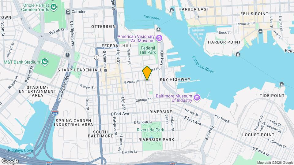 1153 Riverside Ave Map and Location Details