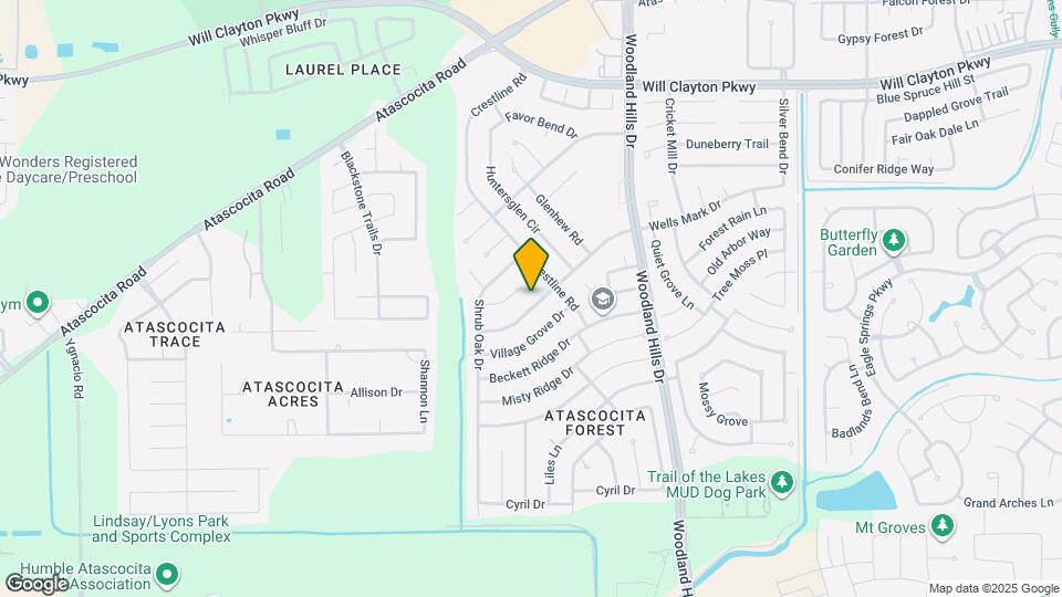 3715 Wells Mark Dr Map and Location Details