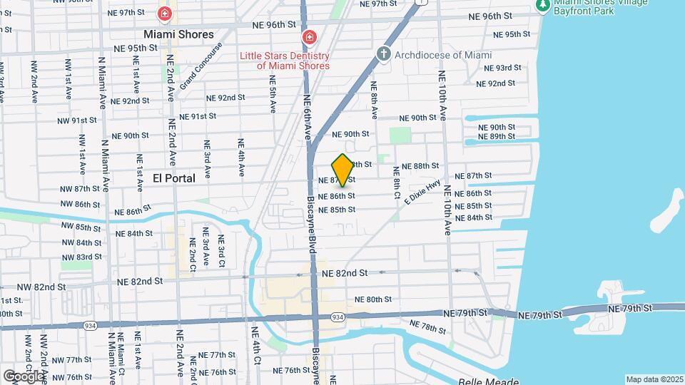 691 NE 86th St Map and Location Details