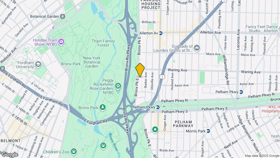 2320 Bronx Park E Map and Location Details