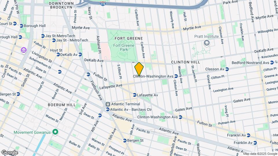 268 Cumberland St Map and Location Details