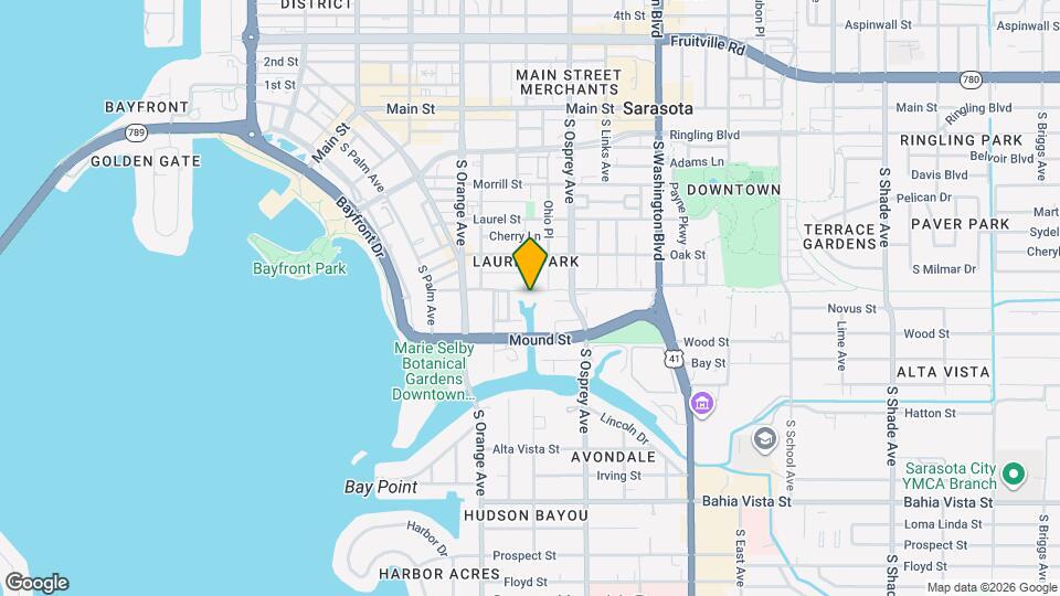 1740 Alderman St Mapa y Detalles de la Ubicación