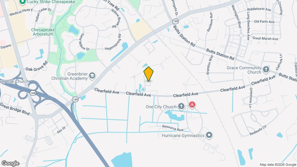 514 Hadleybrook Drive Map and Location Details