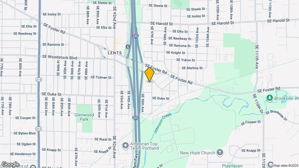 6329 SE 97th Ave Map and Location Details