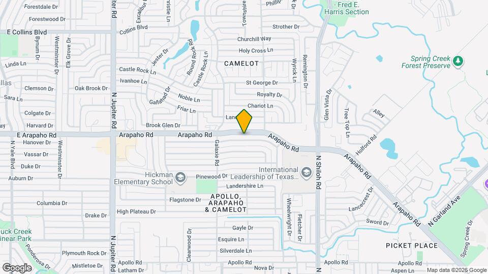 2821 Teakwood Dr Map and Location Details