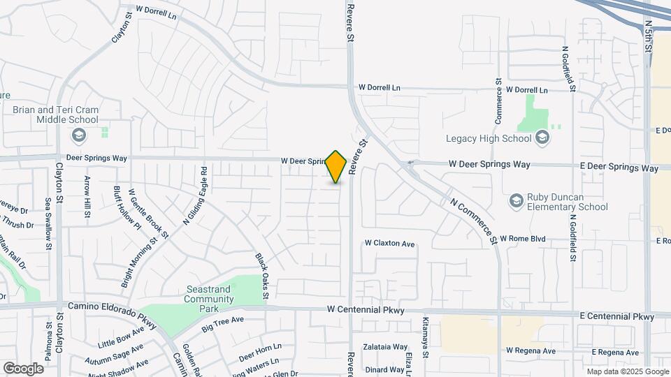 804 Condor Creek Ct Map and Location Details