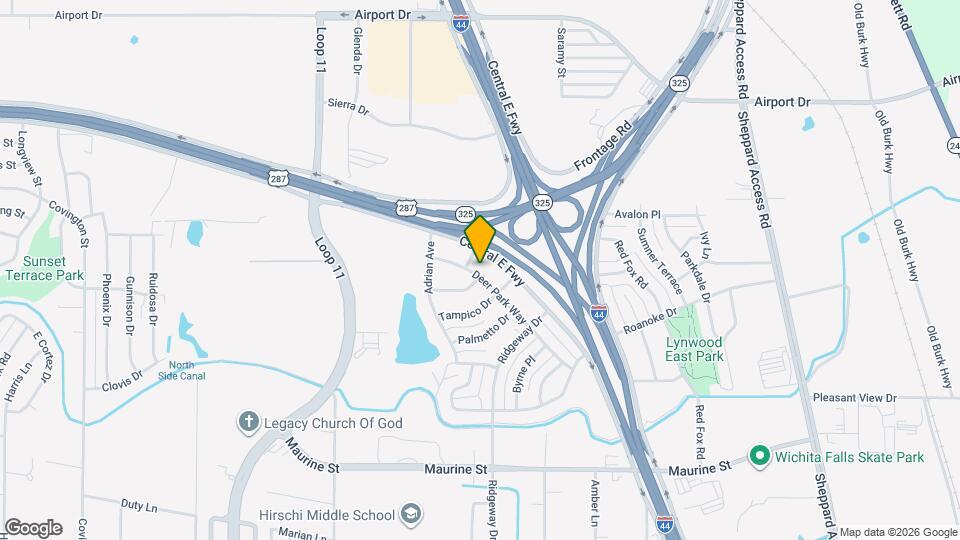 1811 Deer Park Way Map and Location Details