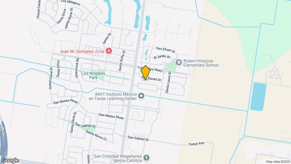 3707 San Gerardo St Map and Location Details