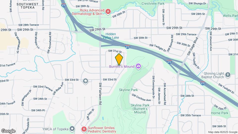 3140 SW Crest Dr Map and Location Details