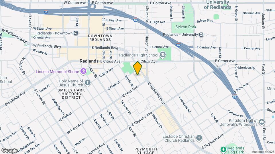 325 La Paloma St Map and Location Details
