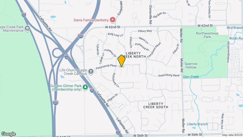 5926 Bowie Ln Map and Location Details