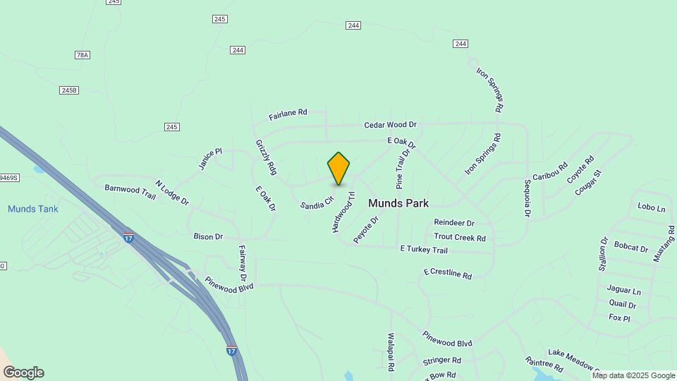 335 Sandia Cir Map and Location Details