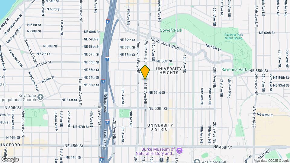 5303 11th Ave NE Map and Location Details