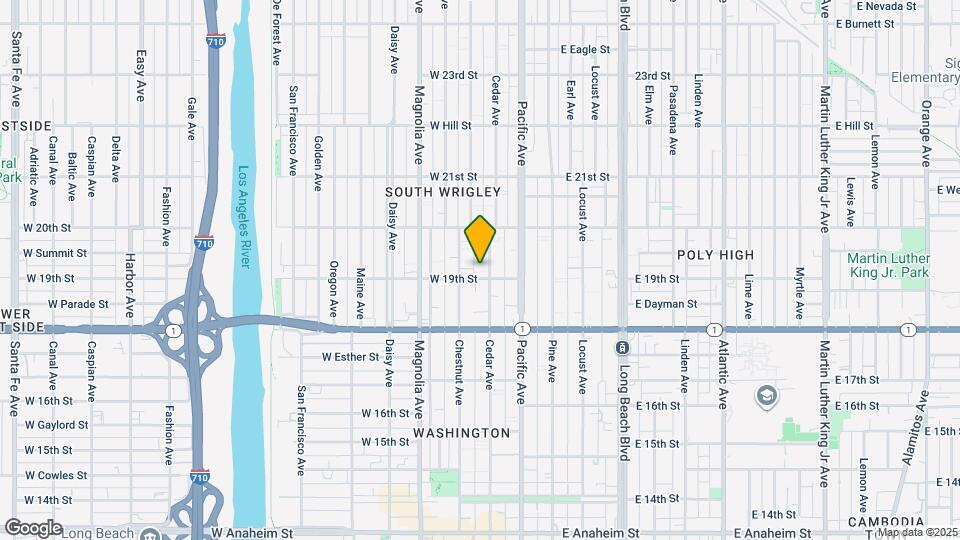 1911 Cedar Ave Map and Location Details