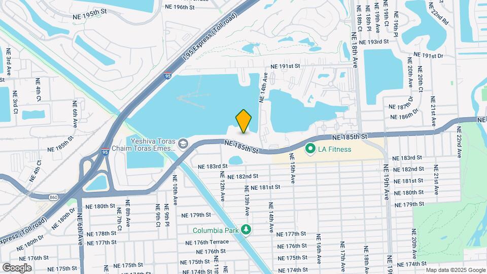 1351 NE Miami Gardens Dr, Unit 501E Map and Location Details