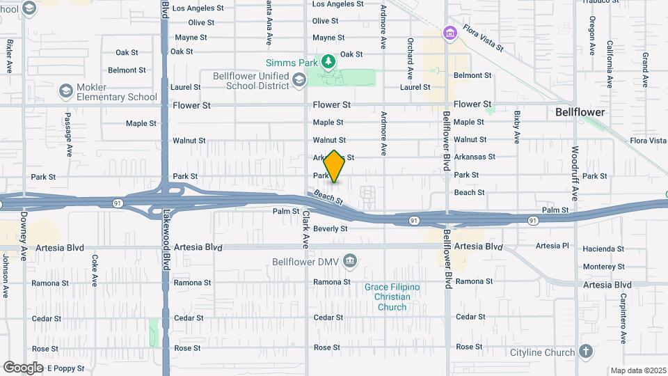 9444 Park St Map and Location Details