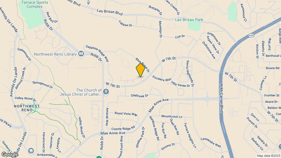 2190 Canyon Mesa Dr Map and Location Details