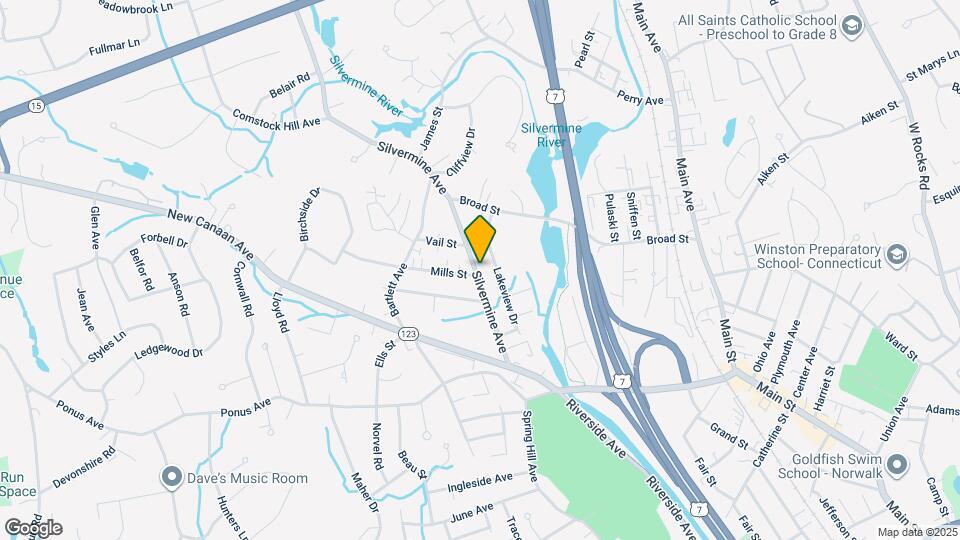 46 Silvermine Ave Map and Location Details