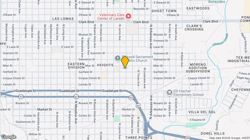 2320 Garfield St Mapa y Detalles de la Ubicación