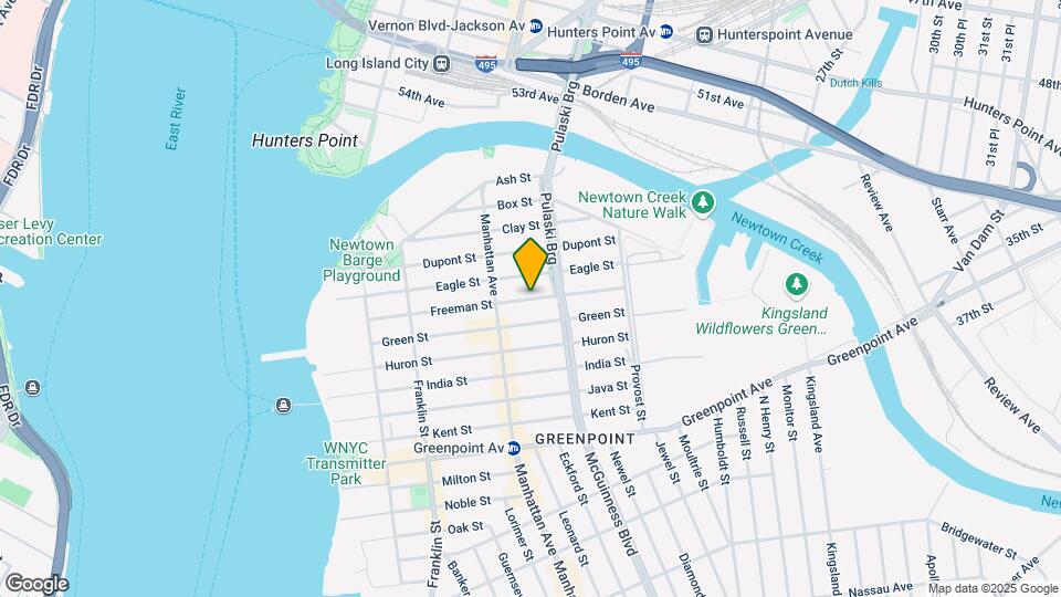199 Freeman St Mapa y Detalles de la Ubicación