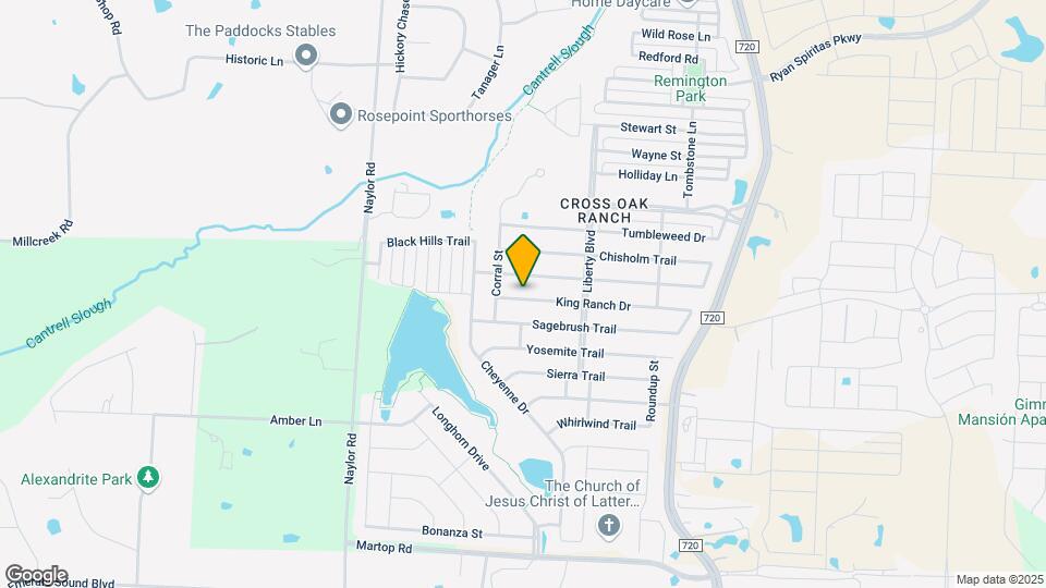 8621 King Ranch Dr Map and Location Details