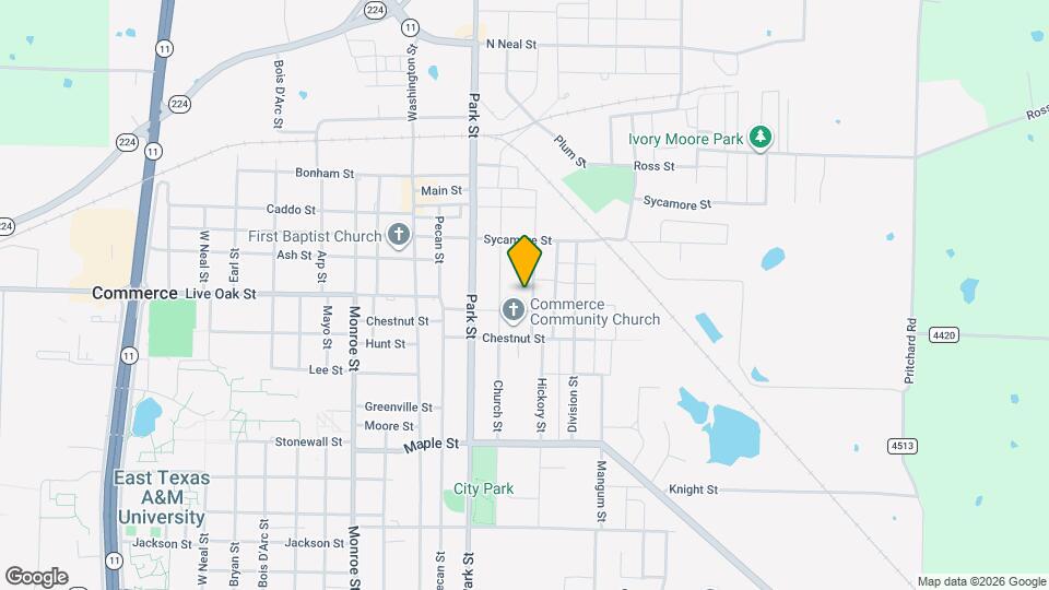 1509 Locust St Map and Location Details