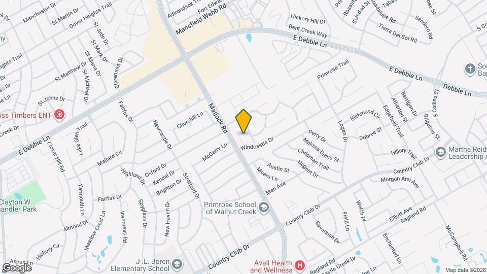 4 Westgrove Ct Map and Location Details