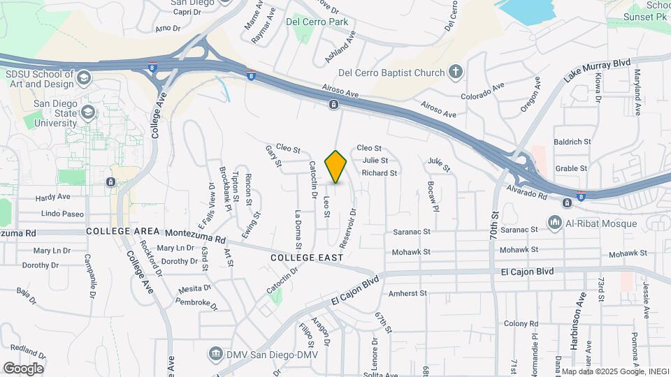 5189 Alumni Pl Map and Location Details