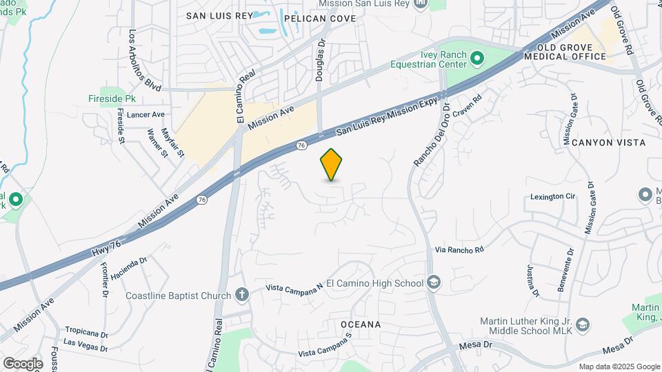 3796 San Ramon Dr Map and Location Details