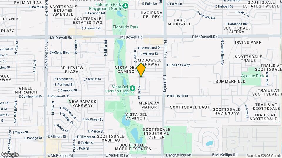 1125 N 78th St Map and Location Details