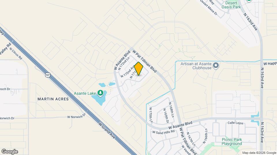 24767 N 171st Dr Mapa y Detalles de la Ubicación