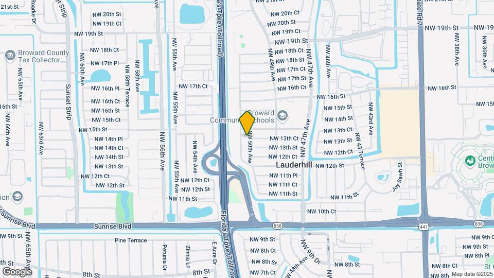 1321 NW 50th Ave-Unit -A Mapa y Detalles de la Ubicación