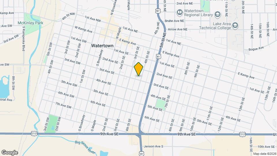 317 3rd Ave SE Map and Location Details