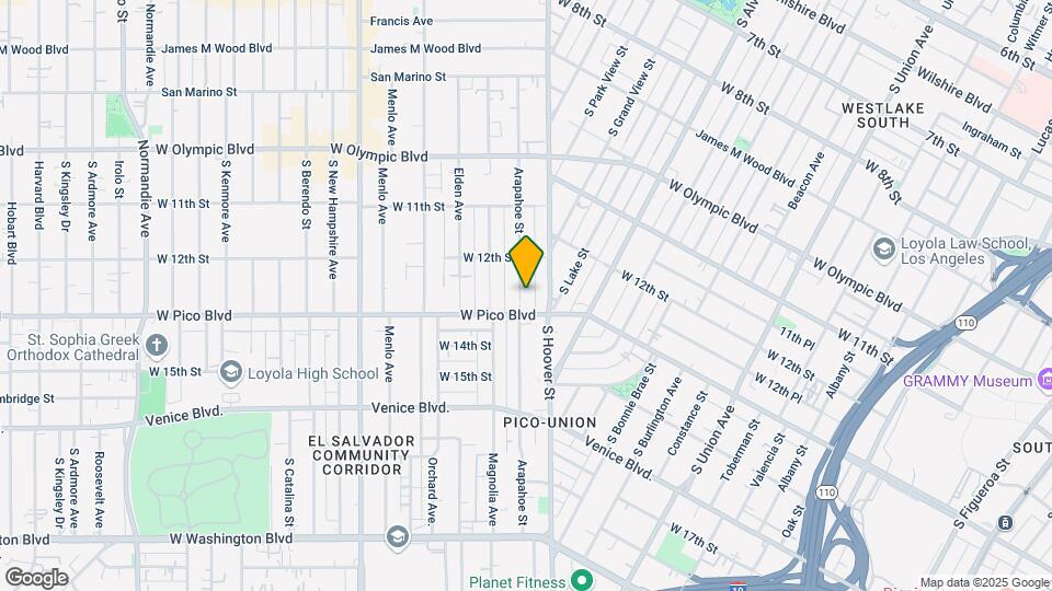 1240 S Arapahoe St Mapa y Detalles de la Ubicación