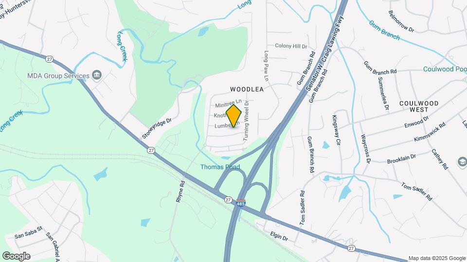 832 Old Forester Ln Map and Location Details
