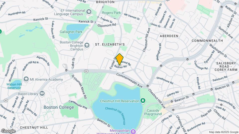 44 Radnor Rd Map and Location Details
