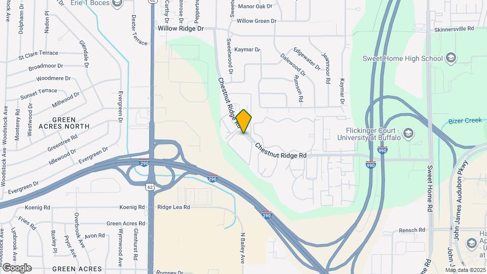 4369 Chestnut Ridge Rd Map and Location Details