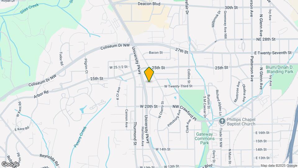 611 W Twenty-Third St Map and Location Details