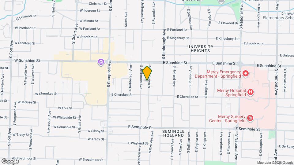 1915 S Roanoke Ave Map and Location Details