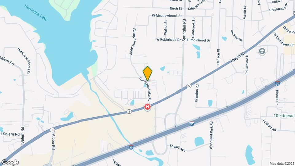 2526 Hurricane Lake Rd Map and Location Details