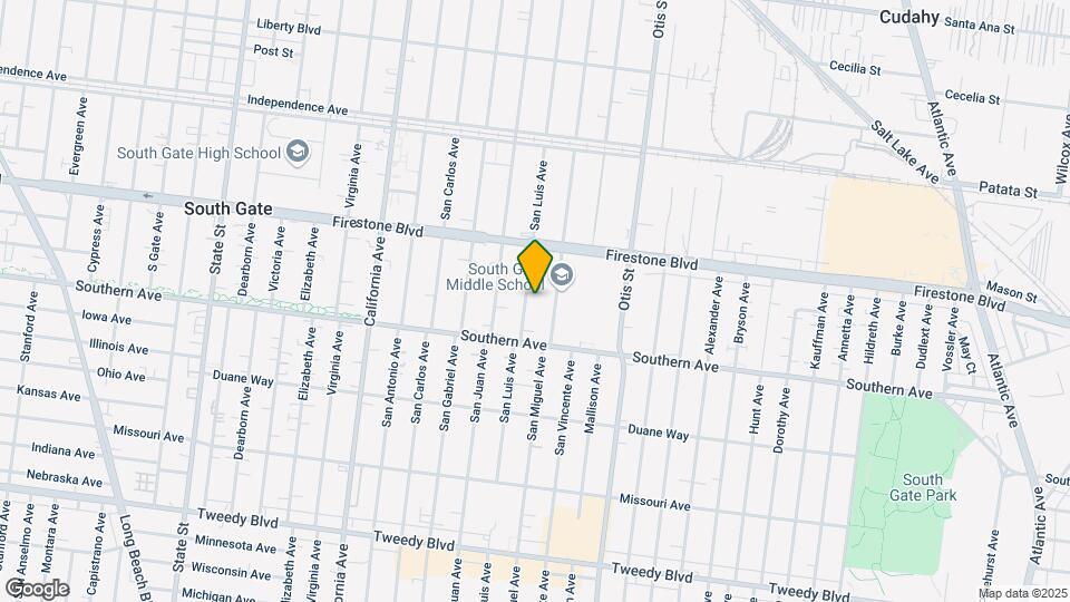 8960 San Luis Ave Map and Location Details