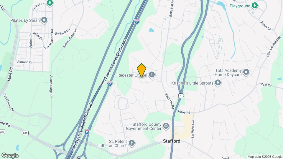 170 Regester Chapel Rd Map and Location Details