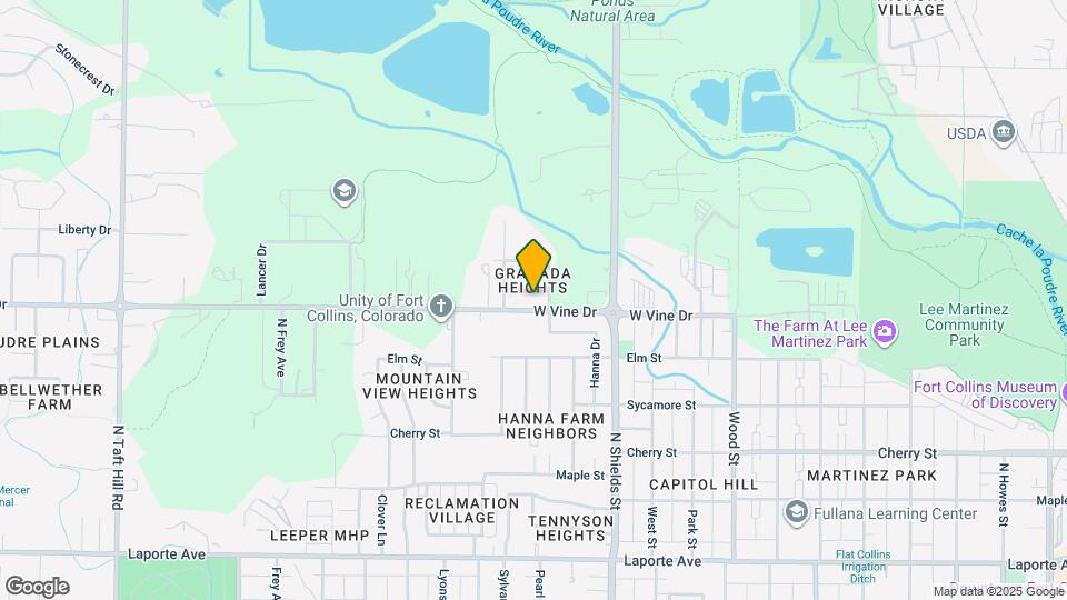 1207 Pomona St Map and Location Details