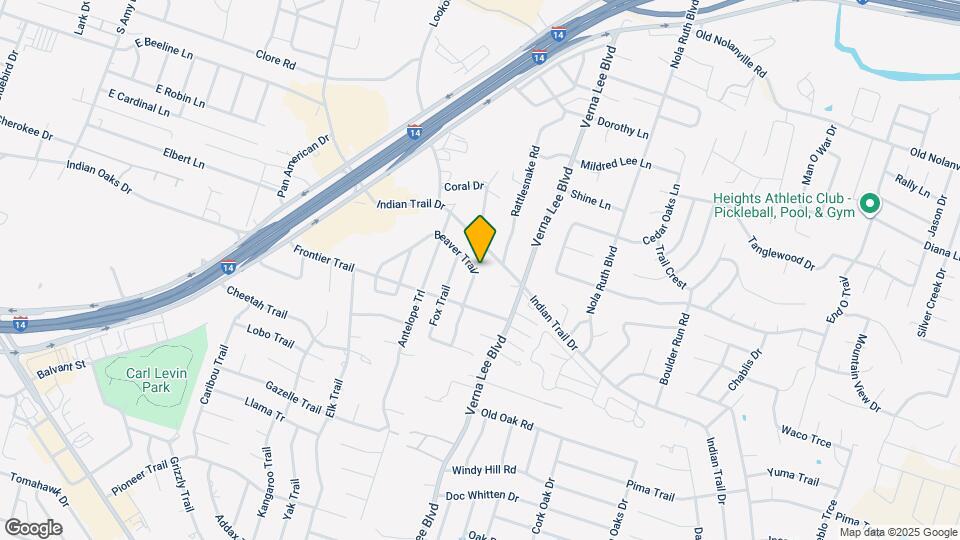 1007 Beaver Trail Map and Location Details