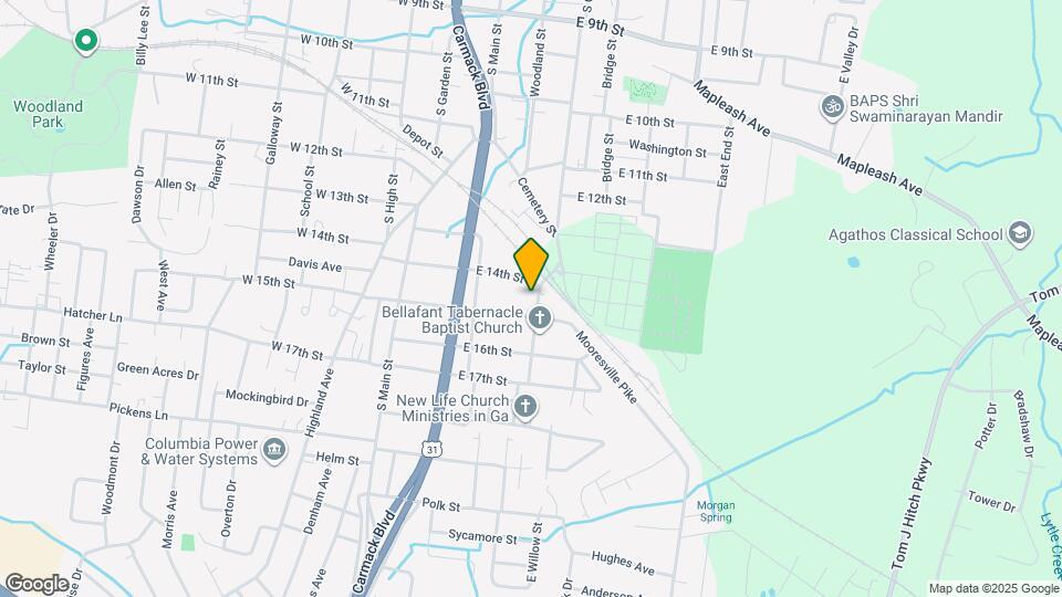 1506 Whatley St Map and Location Details