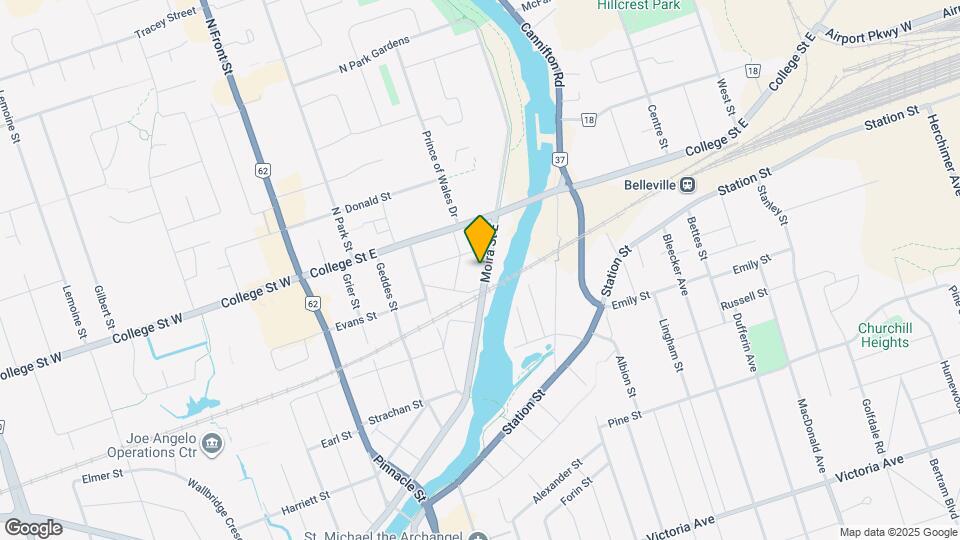 156 Moira St E Map and Location Details