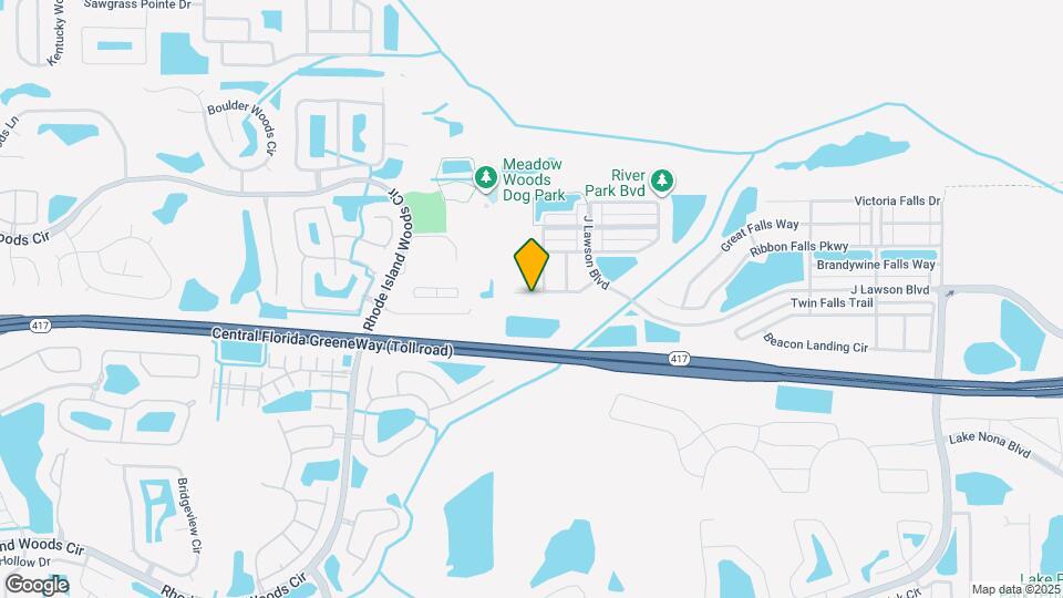 1540 Whitewater Falls Dr Map and Location Details