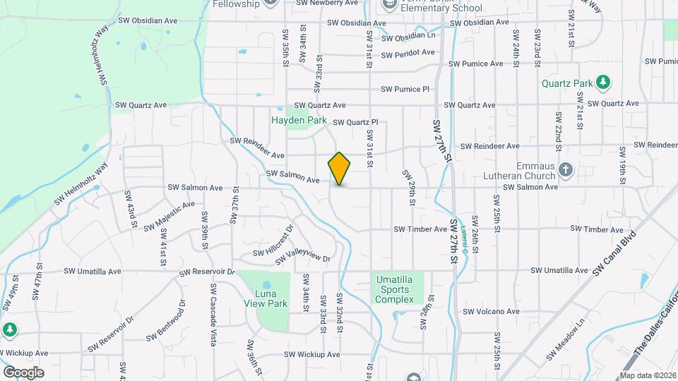 3234 SW Salmon Ave Map and Location Details