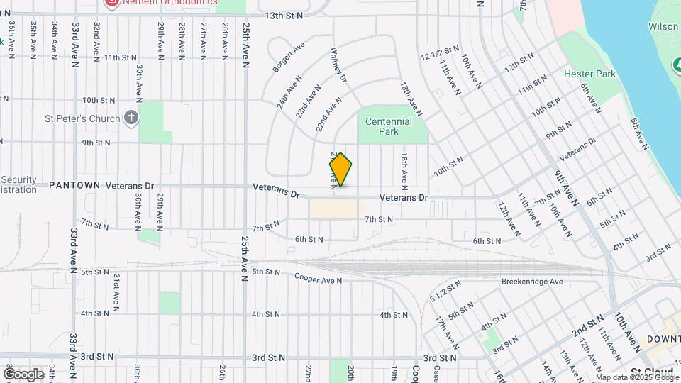 2021 Veterans Dr Map and Location Details