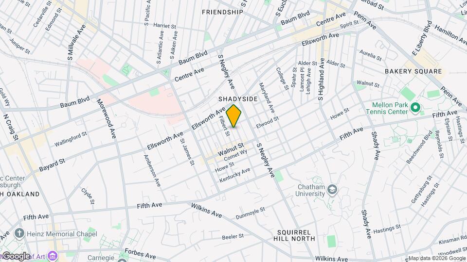 706 Ivy St Map and Location Details